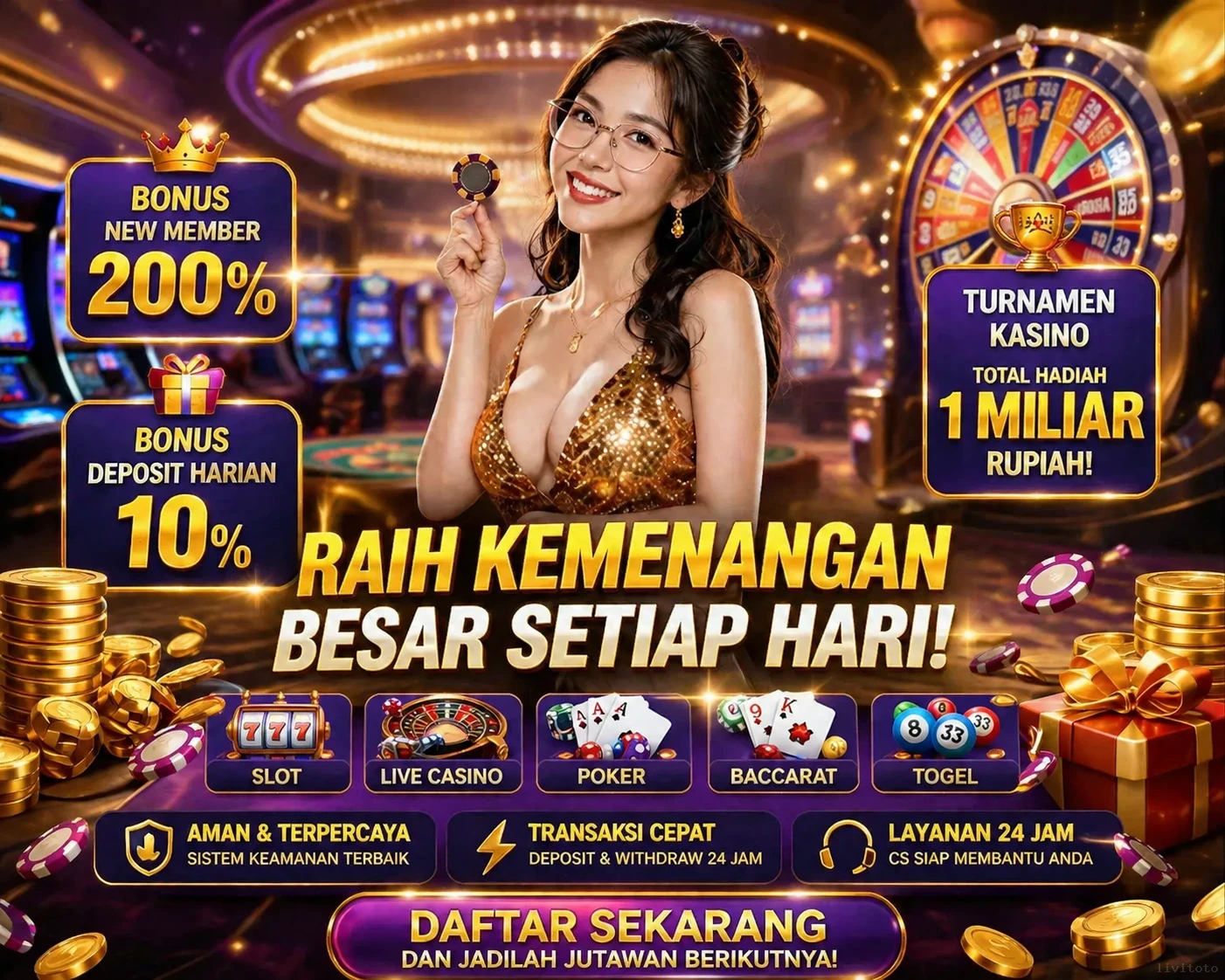 Tampilan antarmuka livitoto APK v4.7.5 saat pengujian performa dan keamanan di perangkat Android